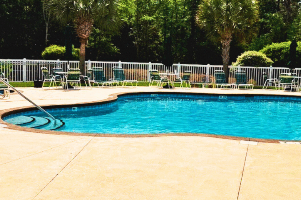 our pool in Vacation Rental in north carolina