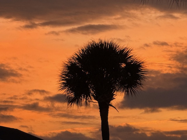 sunset at beach Graceful Greens Getaways